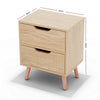 2-Drawer Nightstand – BODEN Pine