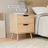 2-Drawer Nightstand – BODEN Pine
