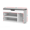 Artiss Shoe Bench with Storage White