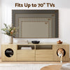 Artiss 185cm TV Unit with Cat House Storage Cabinet – Pine