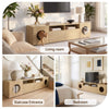 Artiss 185cm TV Unit with Cat House Storage Cabinet – Pine