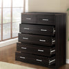 6 Chest of Drawers - ANDES Walnut