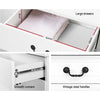 6 Chest of Drawers - KUBI White