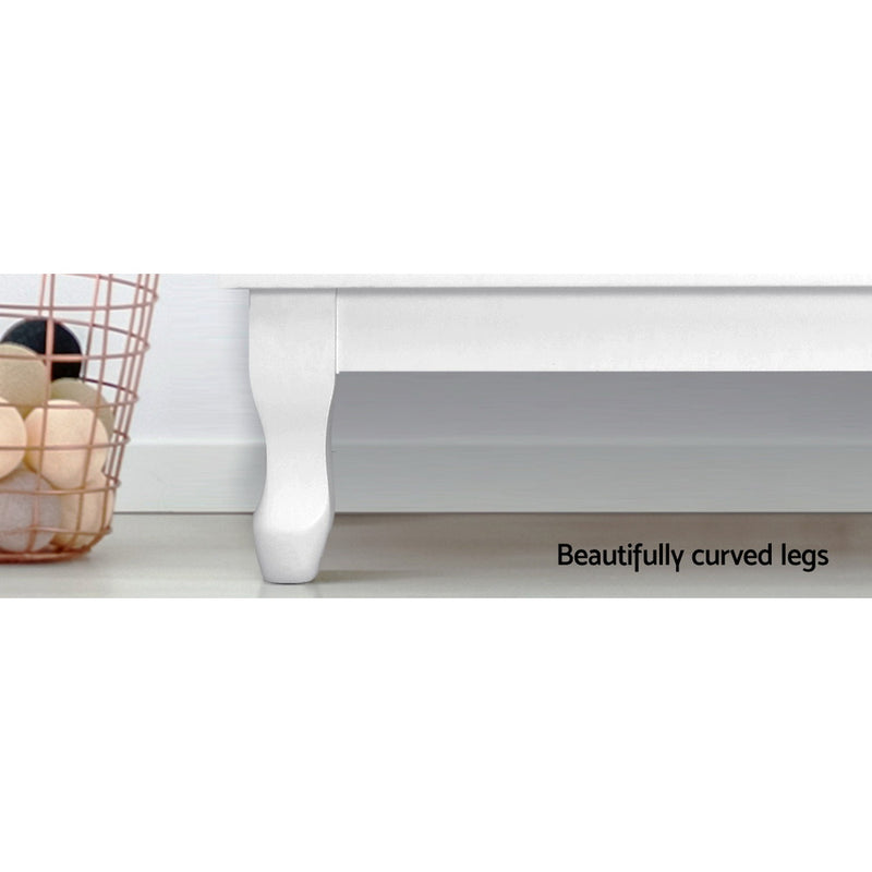 6 Chest of Drawers - KUBI White