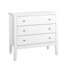 Brittany 3-Drawer Chest – White