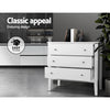 Brittany 3-Drawer Chest – White