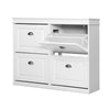 Artiss Shoe Rack 16 Pairs 4-Tier White