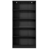 Bookshelf 5 Tiers ANTON Black