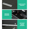 6 Chest of Drawers - VEDA Black