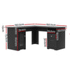 L-Shaped Corner Desk – Home Office & Study