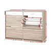 Artiss Shoe Rack Cabinet 36 Pairs Pine