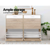 Artiss Shoe Rack Cabinet 36 Pairs Pine