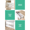 Artiss Shoe Rack Cabinet 36 Pairs Pine
