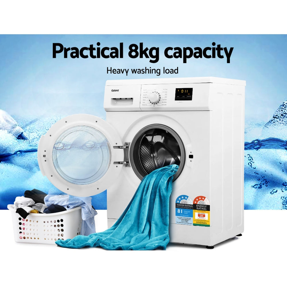 Devanti 8kg Front Load Washing Machine