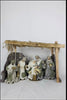 PRE-ORDER | 39cm Handmade Nativity Stable Set