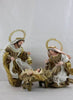 45cm Handmade Nativity Set with Angel & Three Wise Men