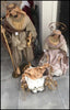 PRE-ORDER | 131cm Handmade Nativity Set with Manger