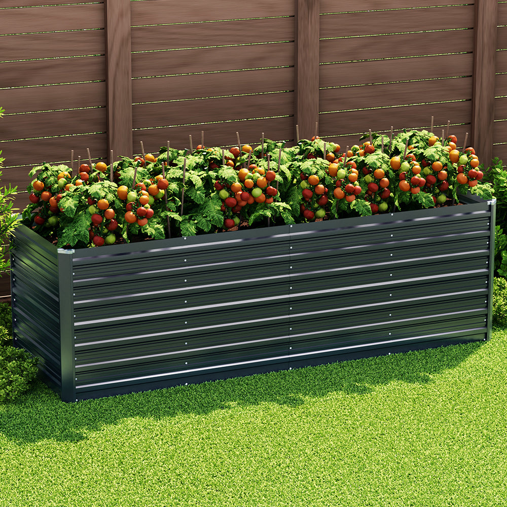 Green Fingers Raised Garden Bed 240×80×77cm