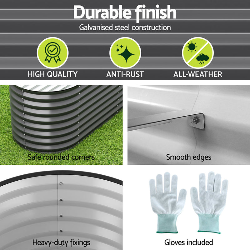 Green Fingers 9-in-1 Modular Garden Bed – 56cm