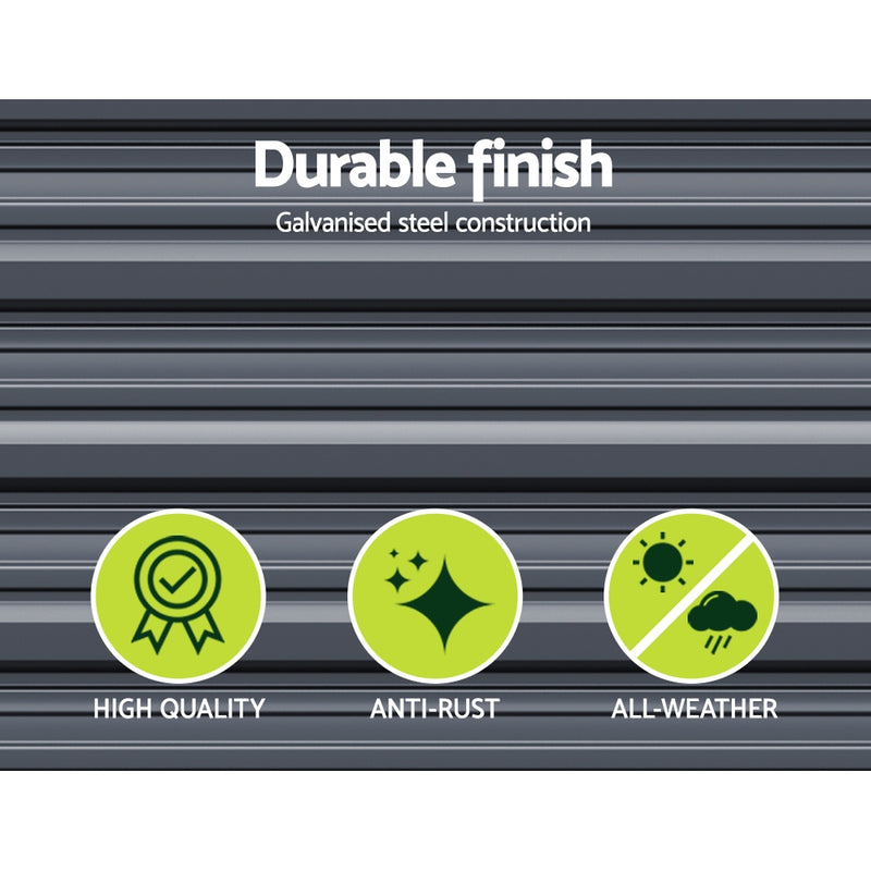 Green Fingers Raised Garden Bed 320×80×77cm