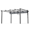 Instahut 3x4m Aluminium Outdoor Gazebo – Grey