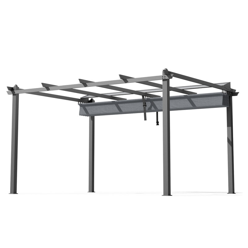 Instahut 3x4m Aluminium Outdoor Gazebo – Grey