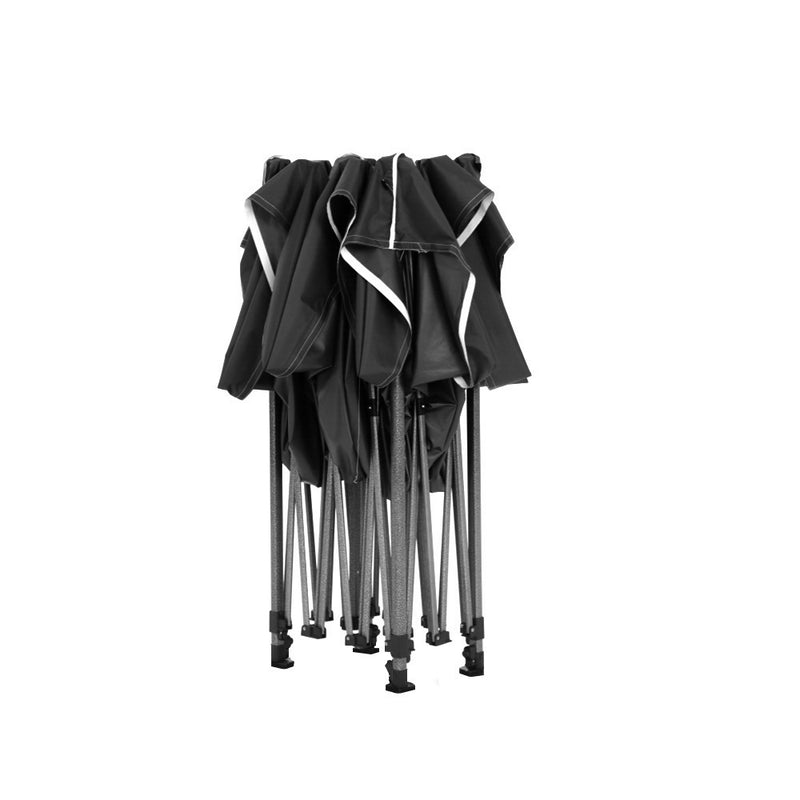 Instahut 3x6 Pop Up Marquee Tent Black