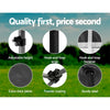 Instahut 3x6 Pop Up Marquee Tent Black