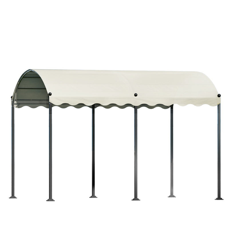 Instahut 4x3m Garden Gazebo Marquee Beige