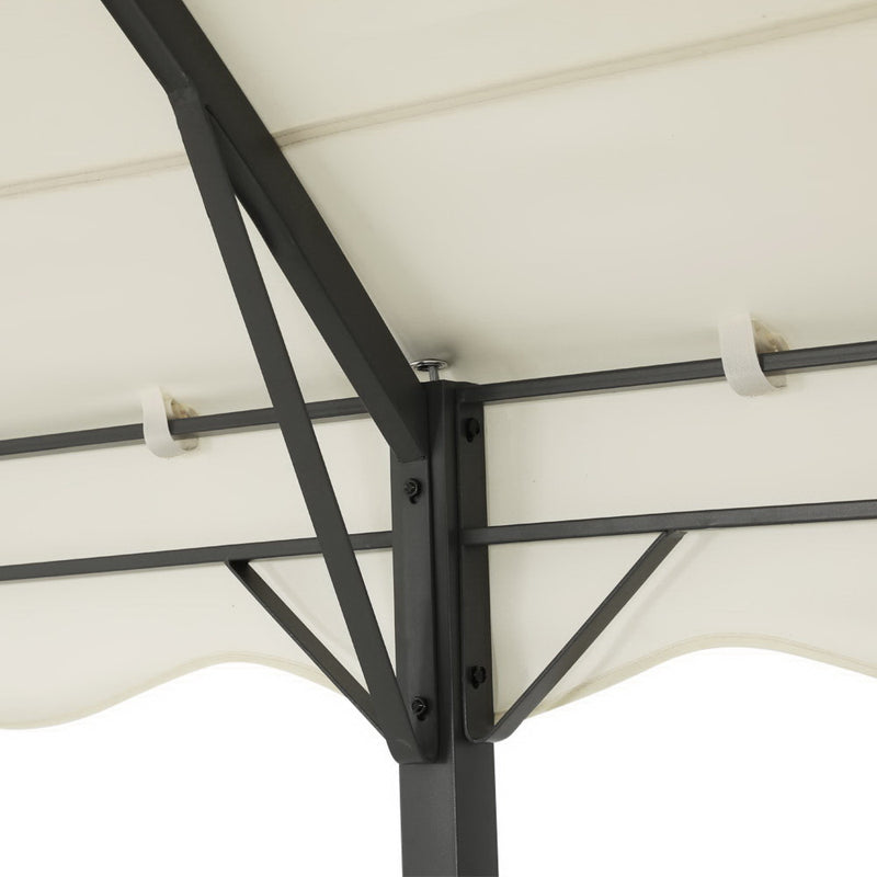 Instahut 4x3m Garden Gazebo Marquee Beige