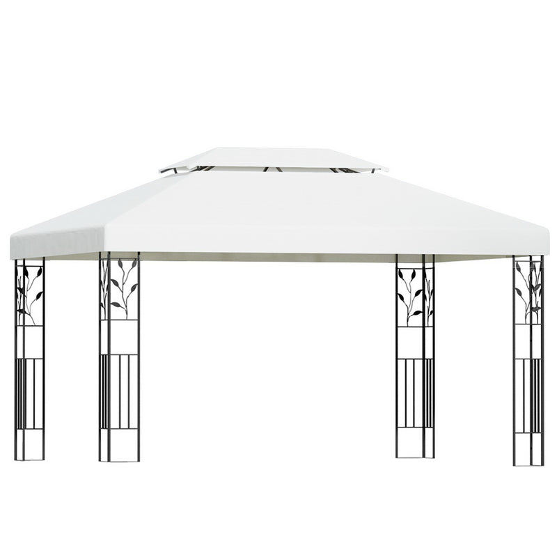Instahut 4x3m Garden Gazebo Marquee White