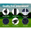 Instahut 3x4.5m Pop Up Gazebo with Base Pods Navy