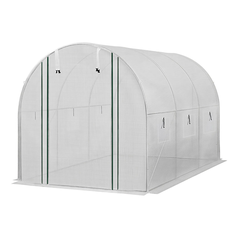 Green Fingers Walk-In Greenhouse 3×2×2 m – White