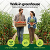 Green Fingers Walk-In Greenhouse 3×2×2 m – White