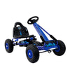 Rigo Kids Pedal Go Kart Racing Car – Blue