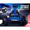 Rigo Kids Pedal Go Kart Racing Car – Blue