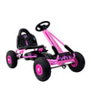 Rigo Kids Pedal Go Kart Racing Car – Pink