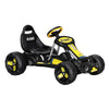 Rigo Kids Pedal Go Kart Racing Car – Black