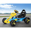 Rigo Kids Pedal Go Kart with Plastic Tyres – Blue