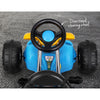 Rigo Kids Pedal Go Kart with Plastic Tyres – Blue