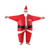 Inflatable Christmas Santa Claus Costume Adult