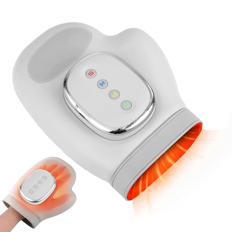 Livemor Hand Massager with Heat & Compression – Large Hand Chamber