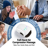 Livemor Cordless Hand Massager with Heat & Compression – 3 Modes, 3 Heat Levels