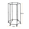 Artiss 6 Rod Rolling Clothes Rack Airer with Wheels