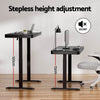 Motorised Electric Standing Desk with Drawer – 120CM Black