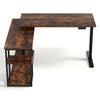 Artiss Motorised 120 cm Rustic Brown Standing Desk