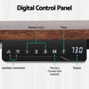 Artiss Motorised 120 cm Rustic Brown Standing Desk