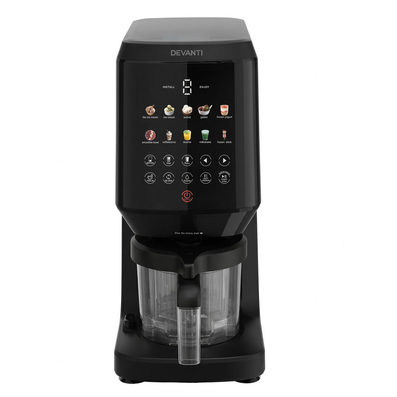 Devanti 10-in-1 Ice Cream Maker Machine – Gelato, Sorbet & Frozen Desserts