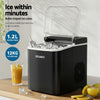 Devanti 12kg Countertop Ice Maker 1.2L Black