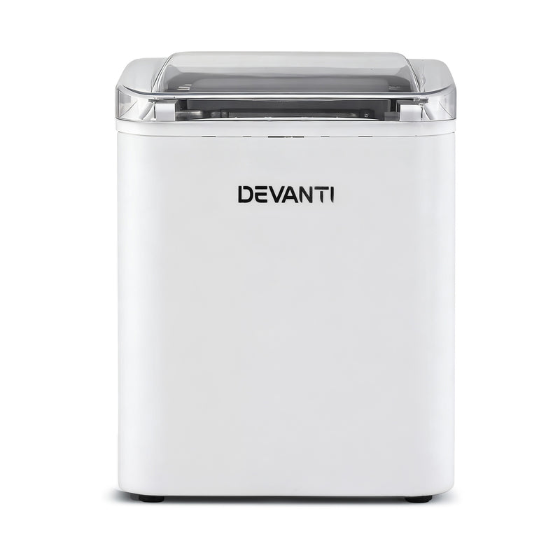 Devanti Portable Ice Maker 12kg – Self Cleaning